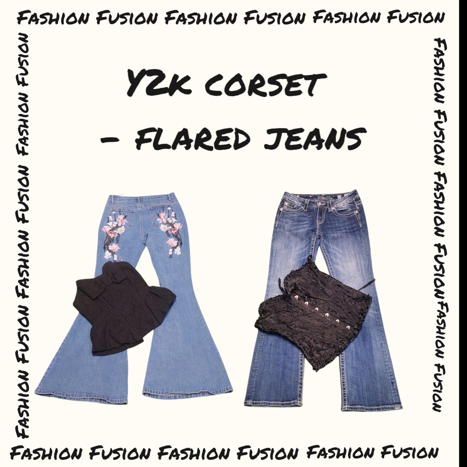 Y2k corsets -jeans (FF-530)