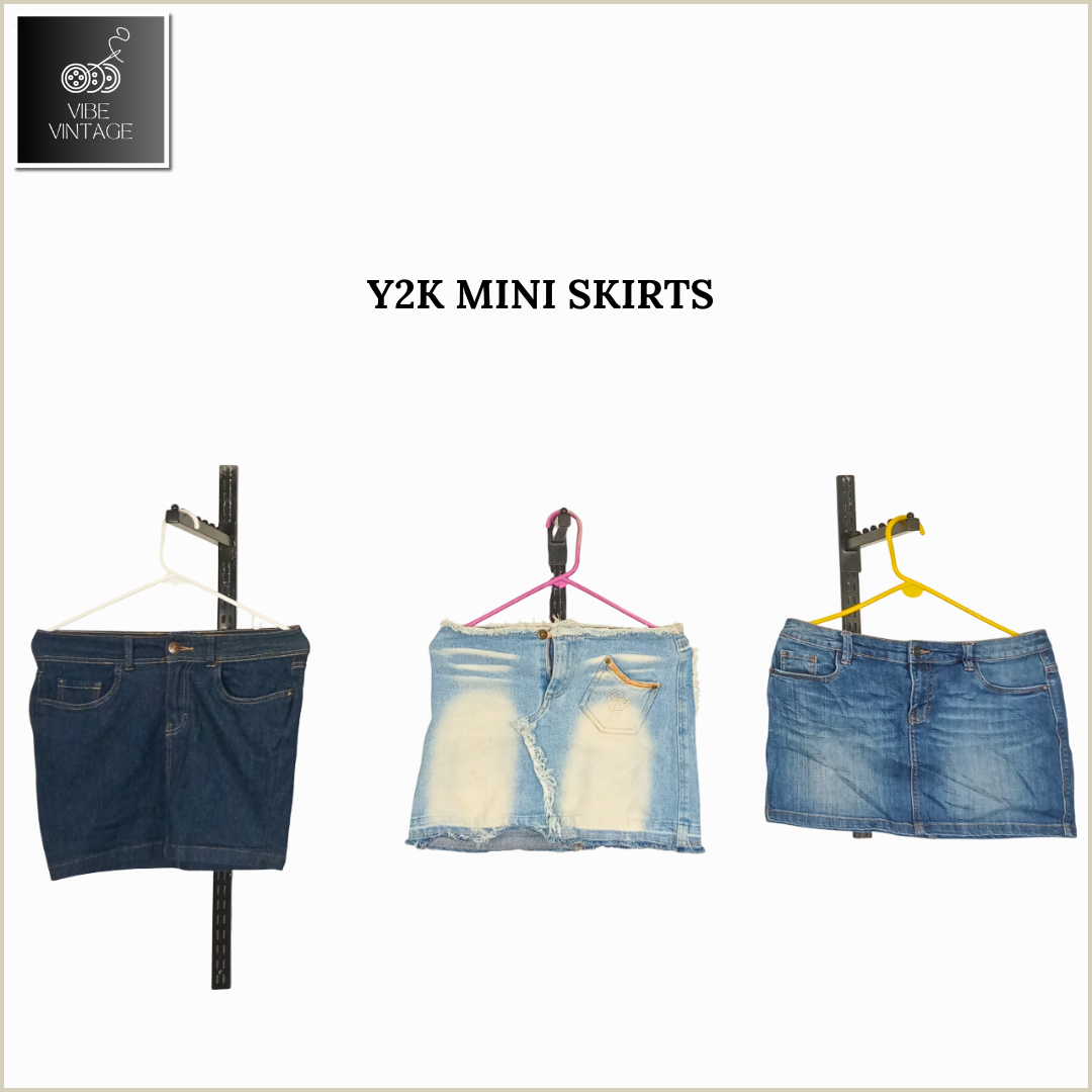 Y2K MINI SKIRTS - 08 PCS