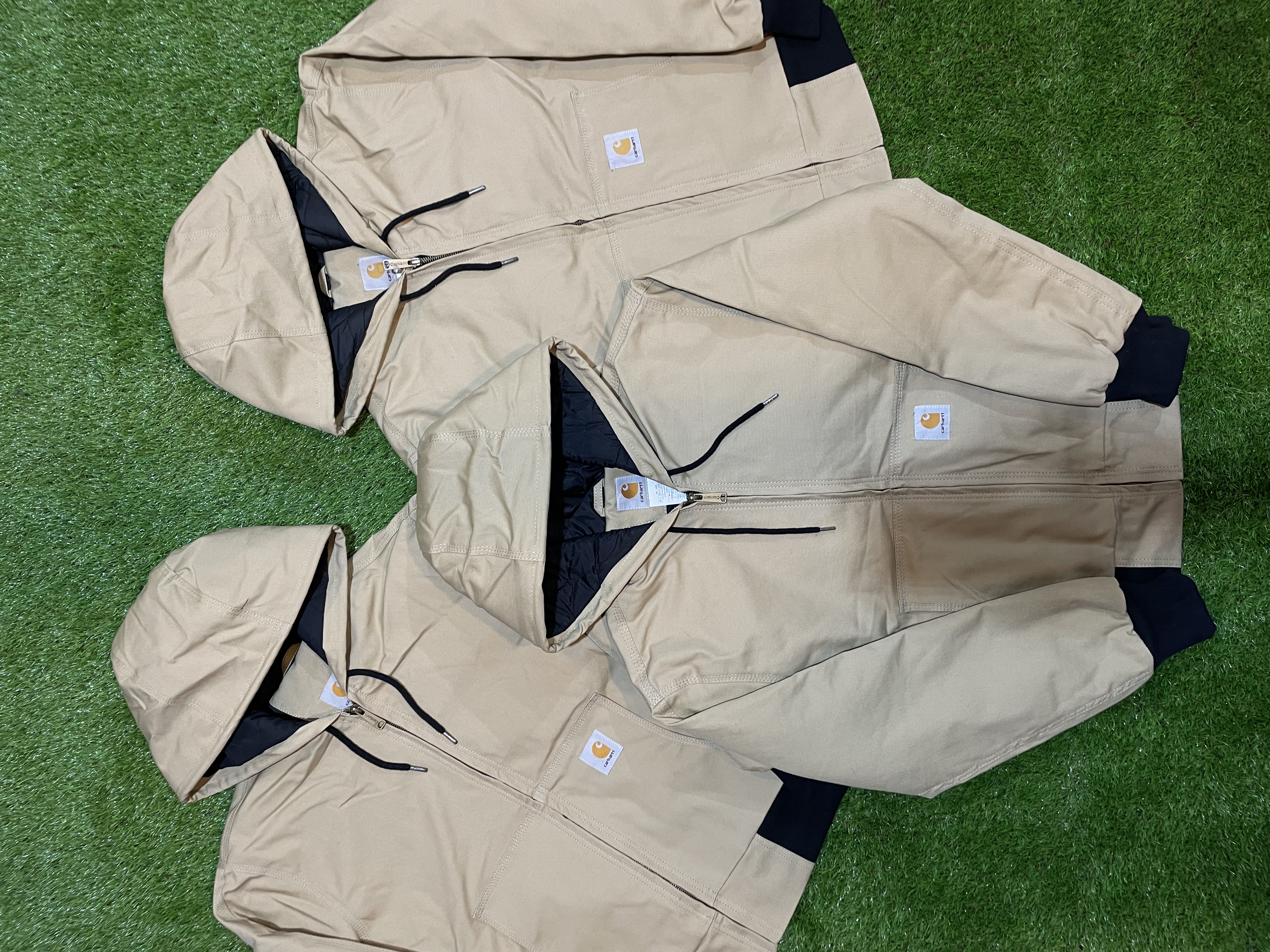 Carhartt Rework style Beige Active Jacket 30-8225