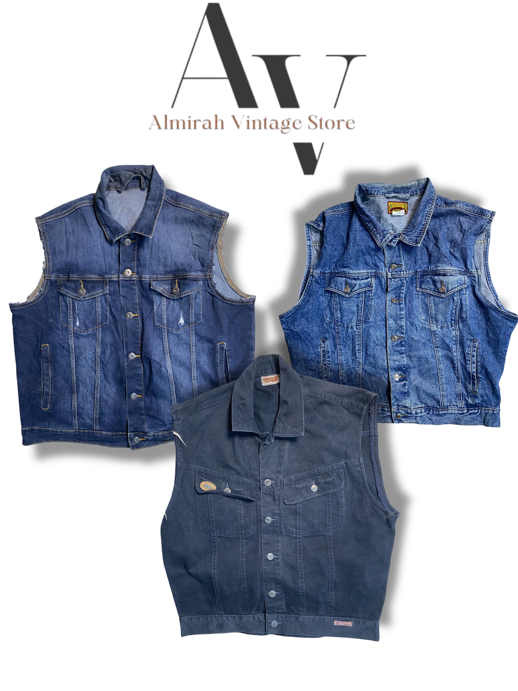 DENIM VEST 14 pcs