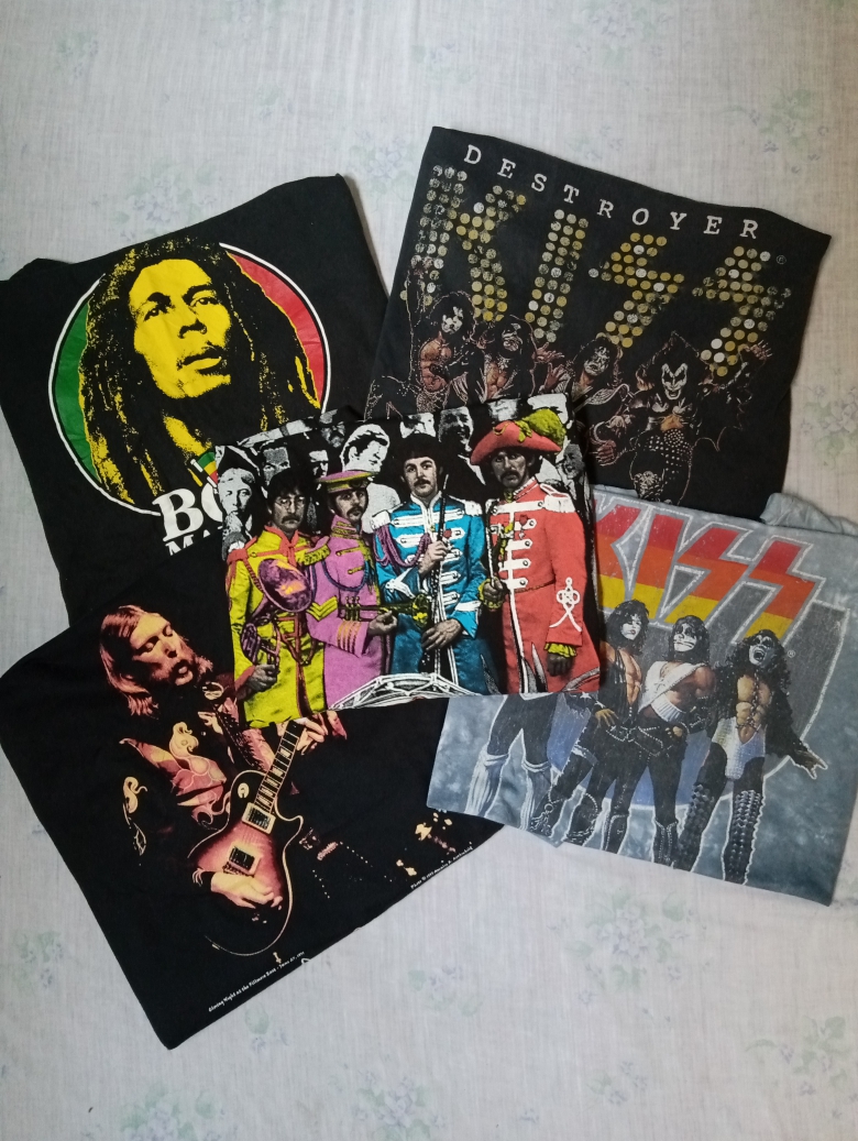 Band T-Shirts 11 Pcs