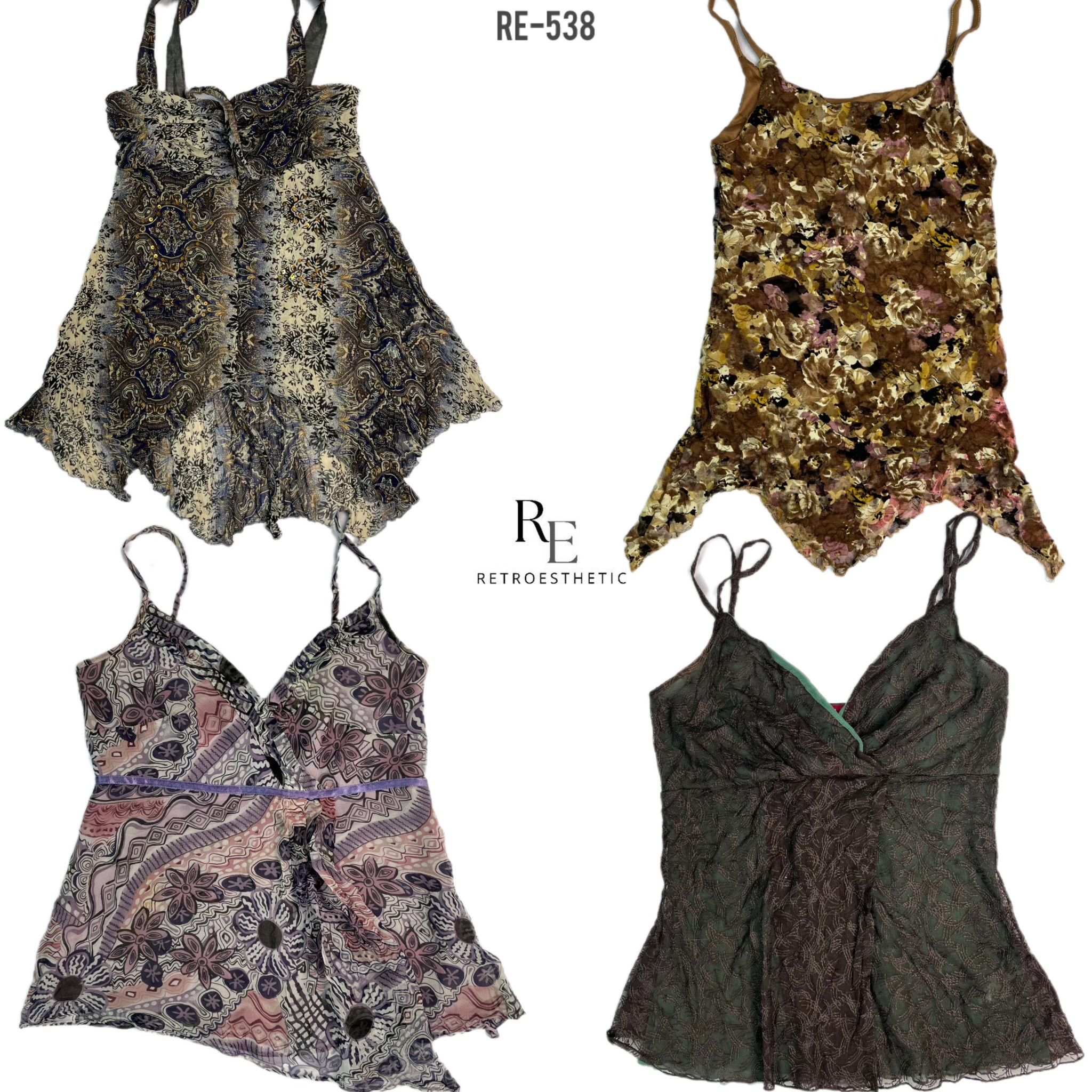 Y2K Blend Of Italian Tops (RE-538)