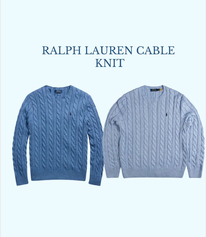 Ralph lauren cable knit