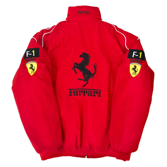 Ferrari Rework Style Nascar Jackets