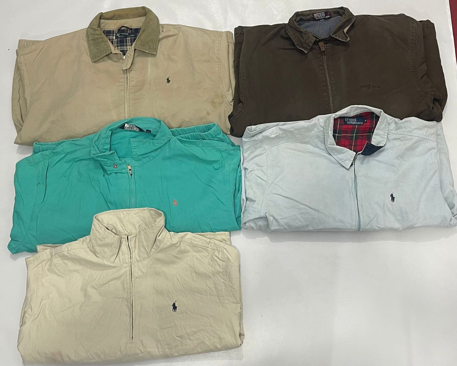 Polo cotton jackets