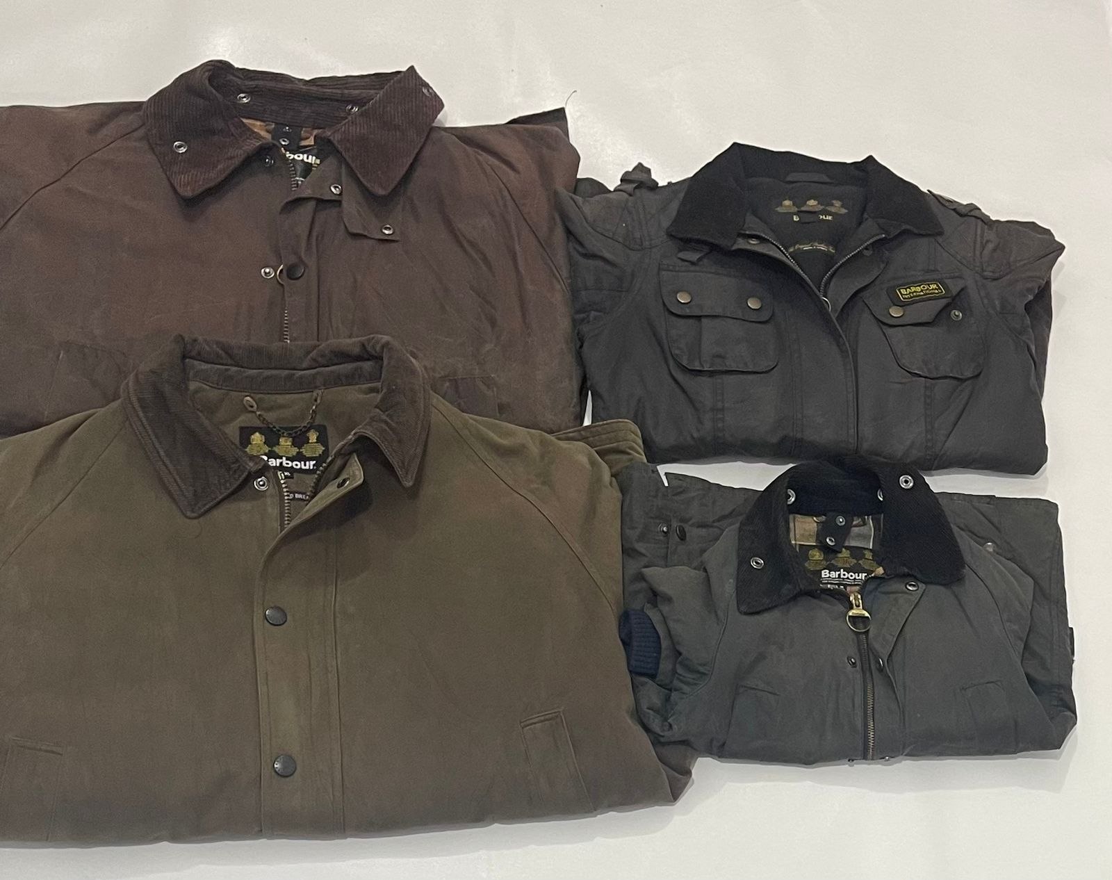 Barbour wax jackets