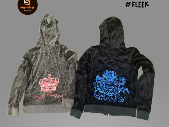 Hoodies en velours Juicy Couture (N201) 15 pièces