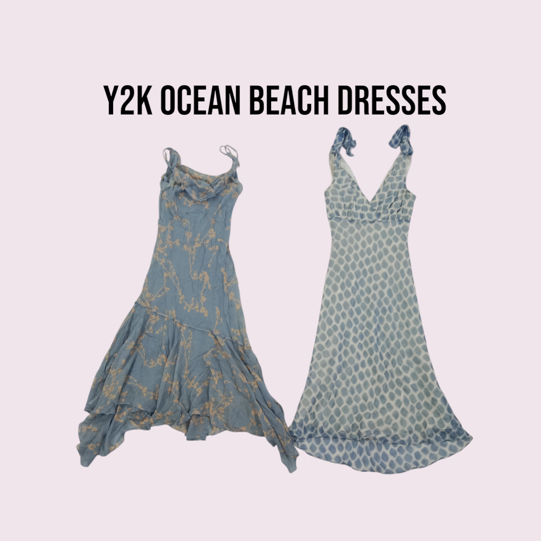 Y2k Ocean Beach Dresses