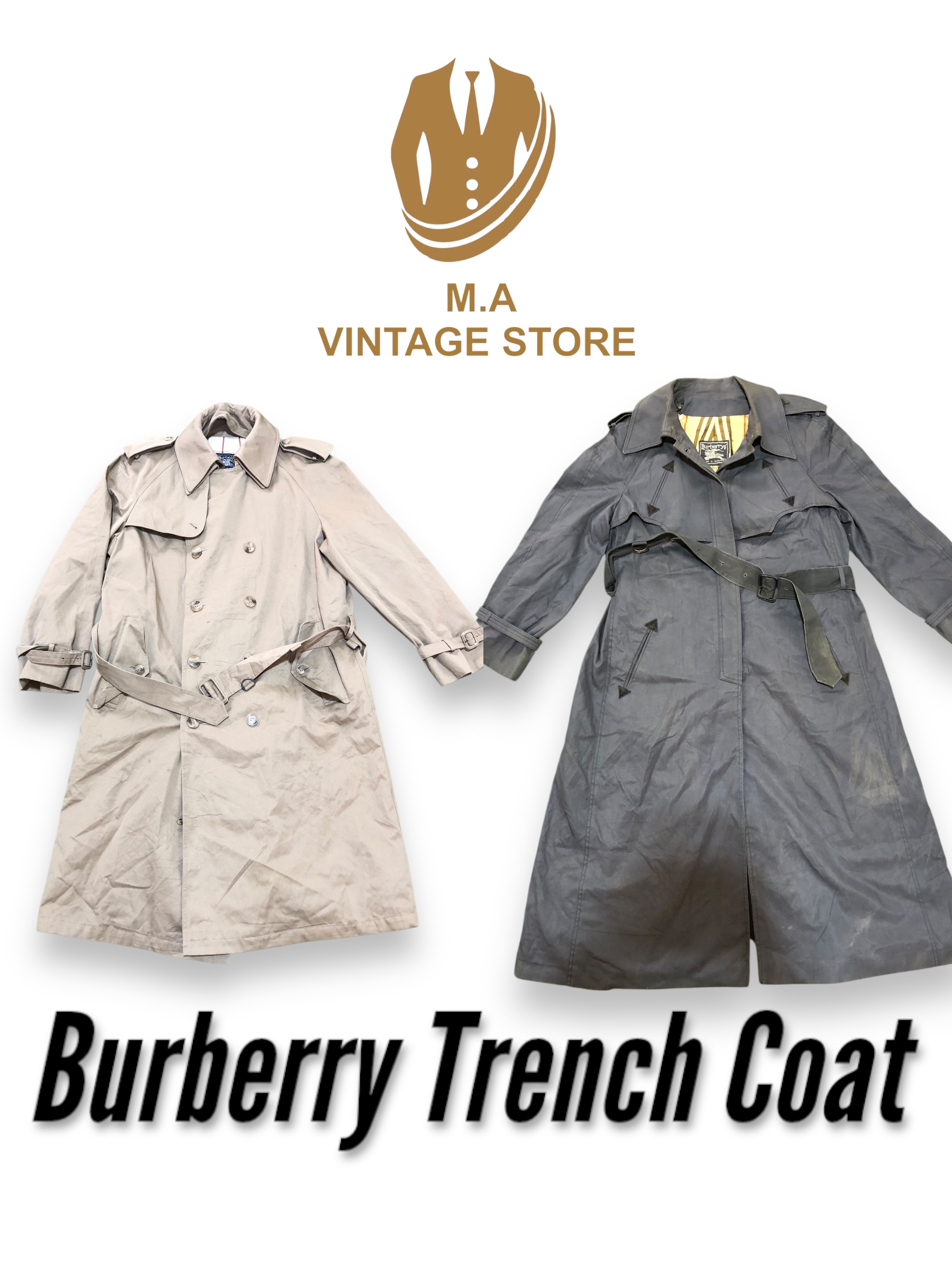 Burberry Trench Coat 5 pcs