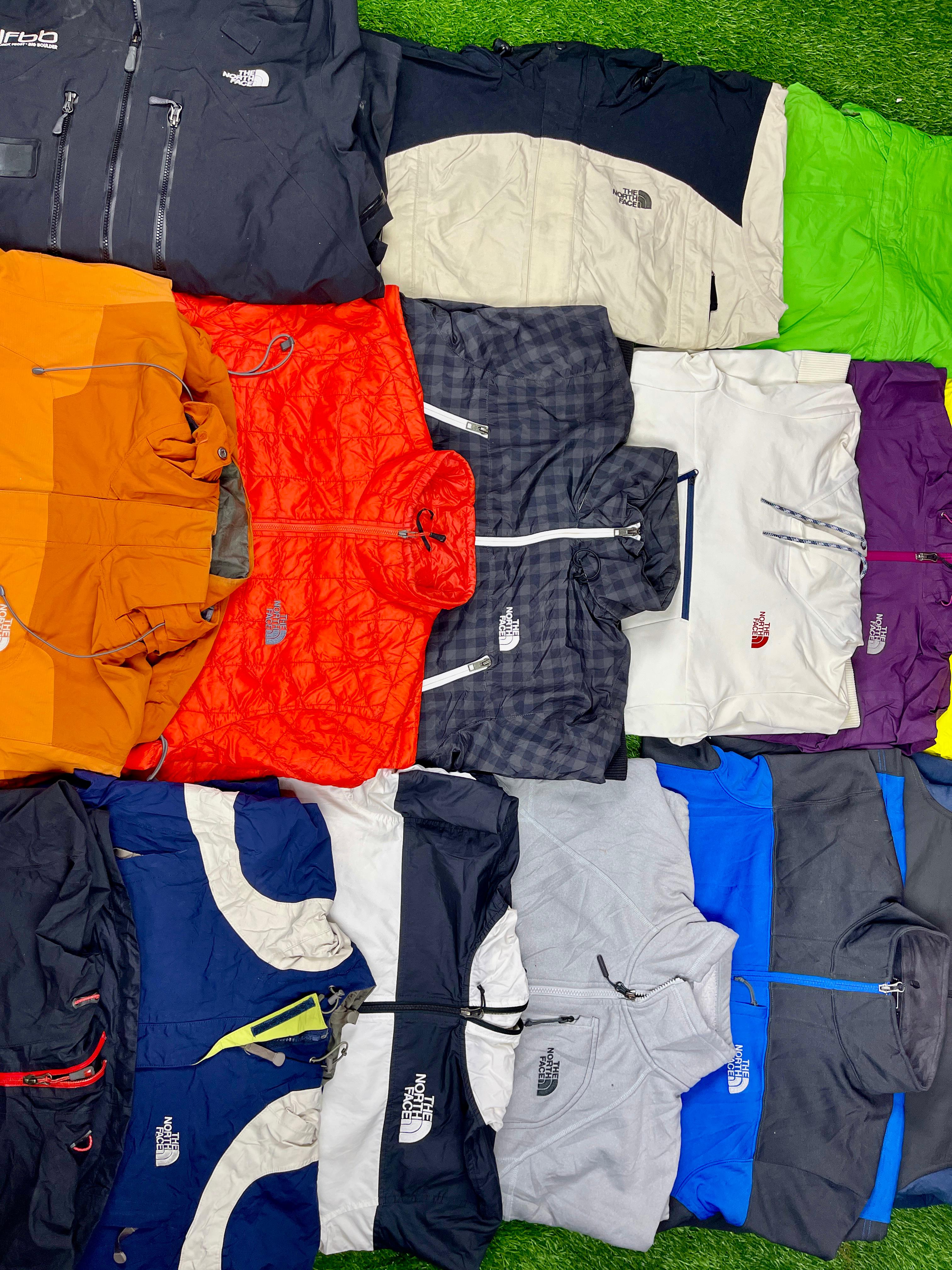 TNF mix jackets