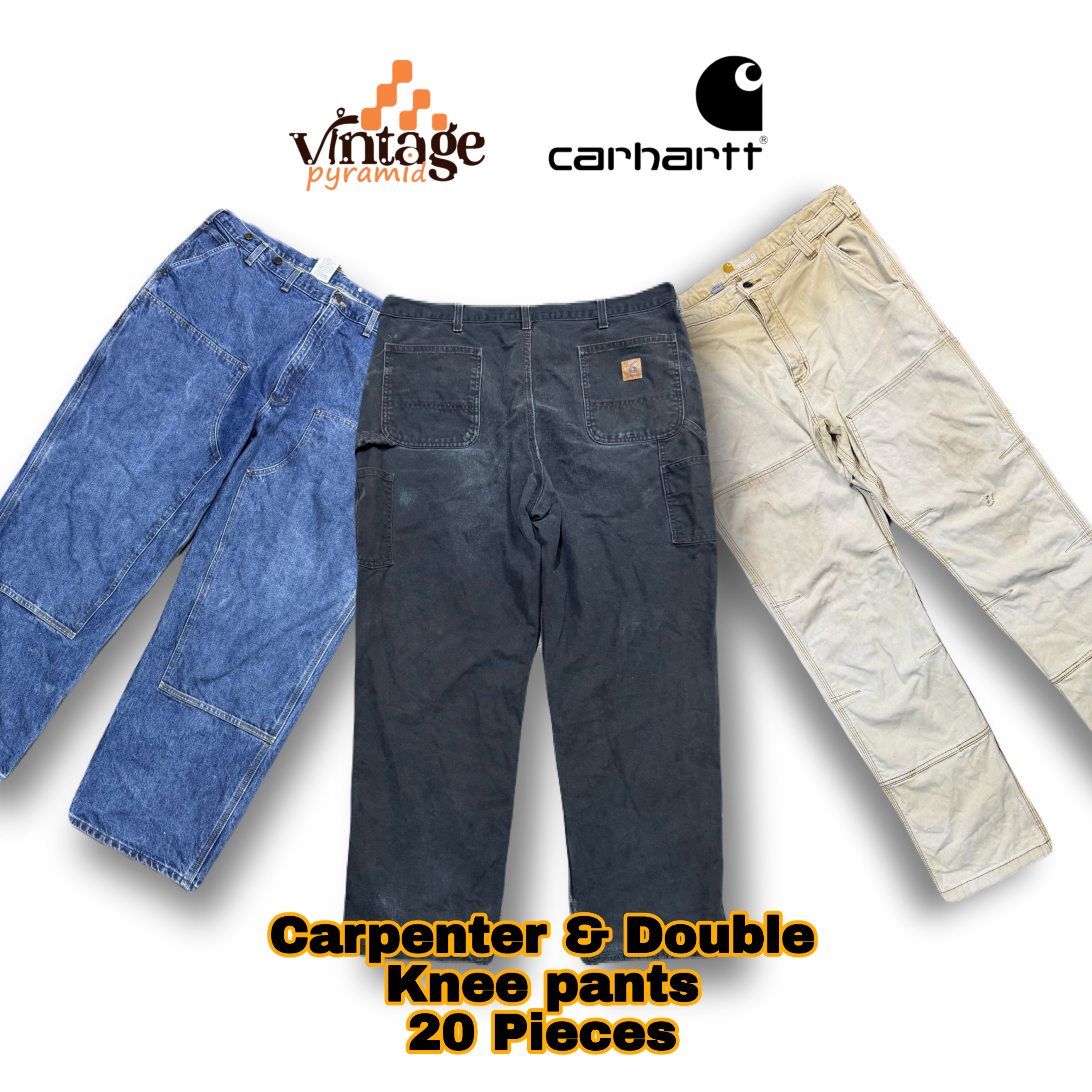 VP037 Carhartt Double Knee and Carpenter Pants