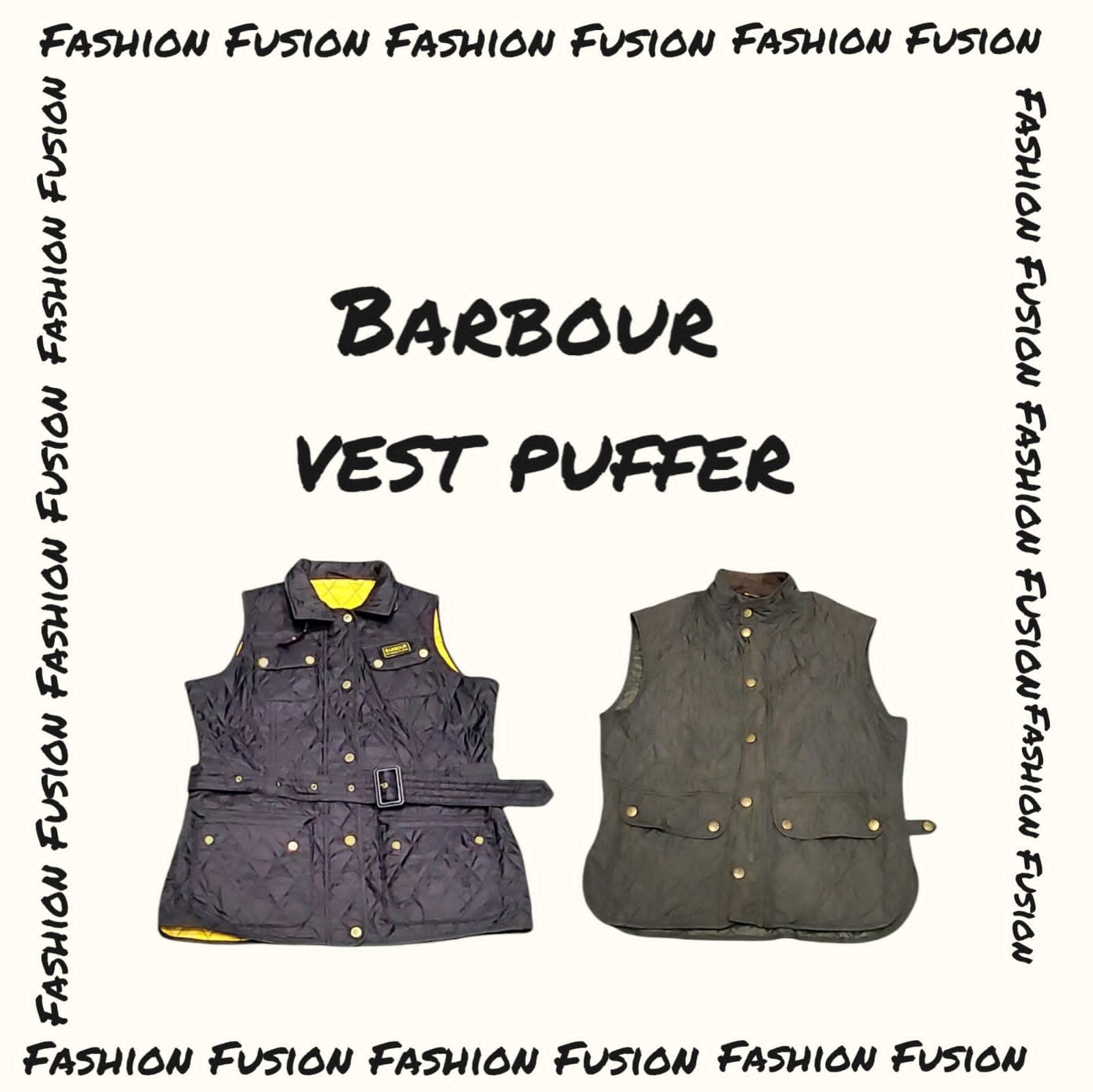 Barbour vest puffer (FF-550)