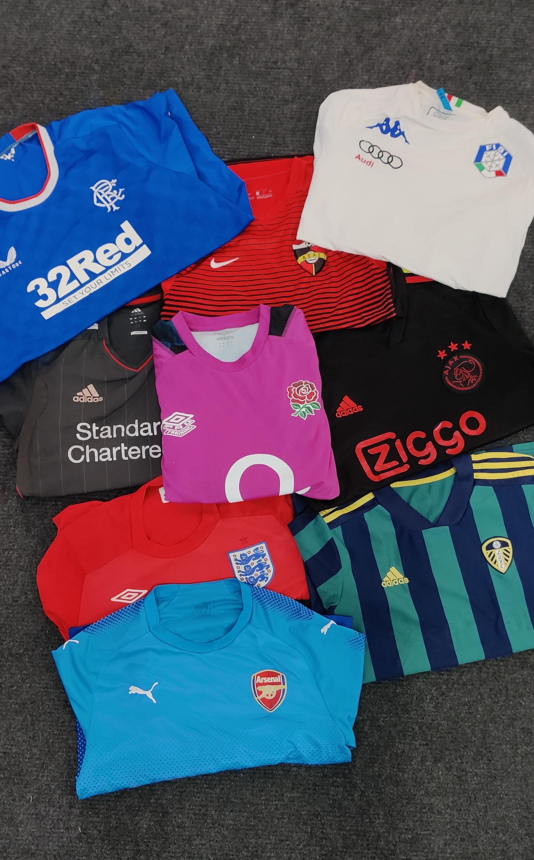 Football club jerseys