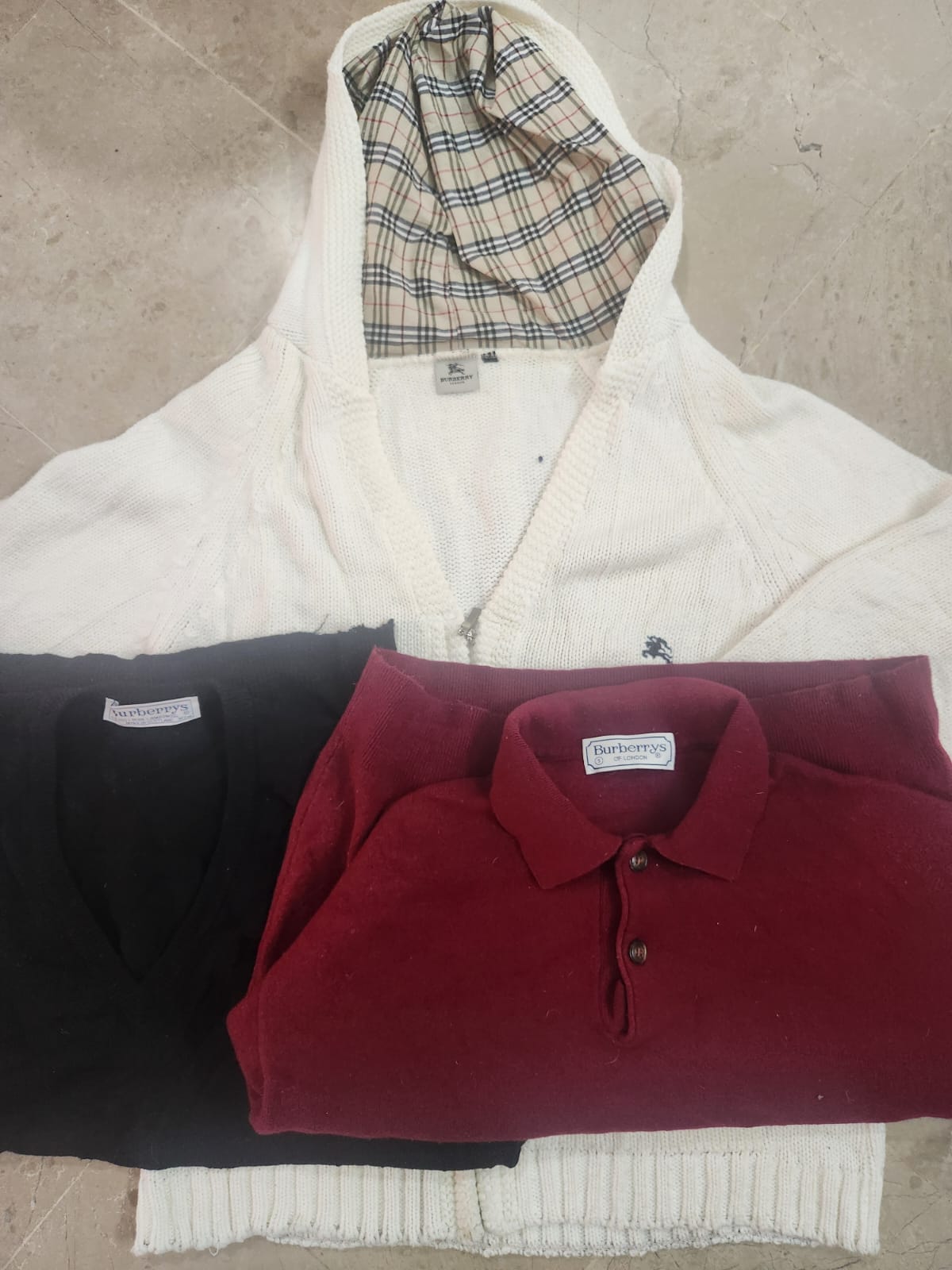 Pulls Burberry 10 pièces