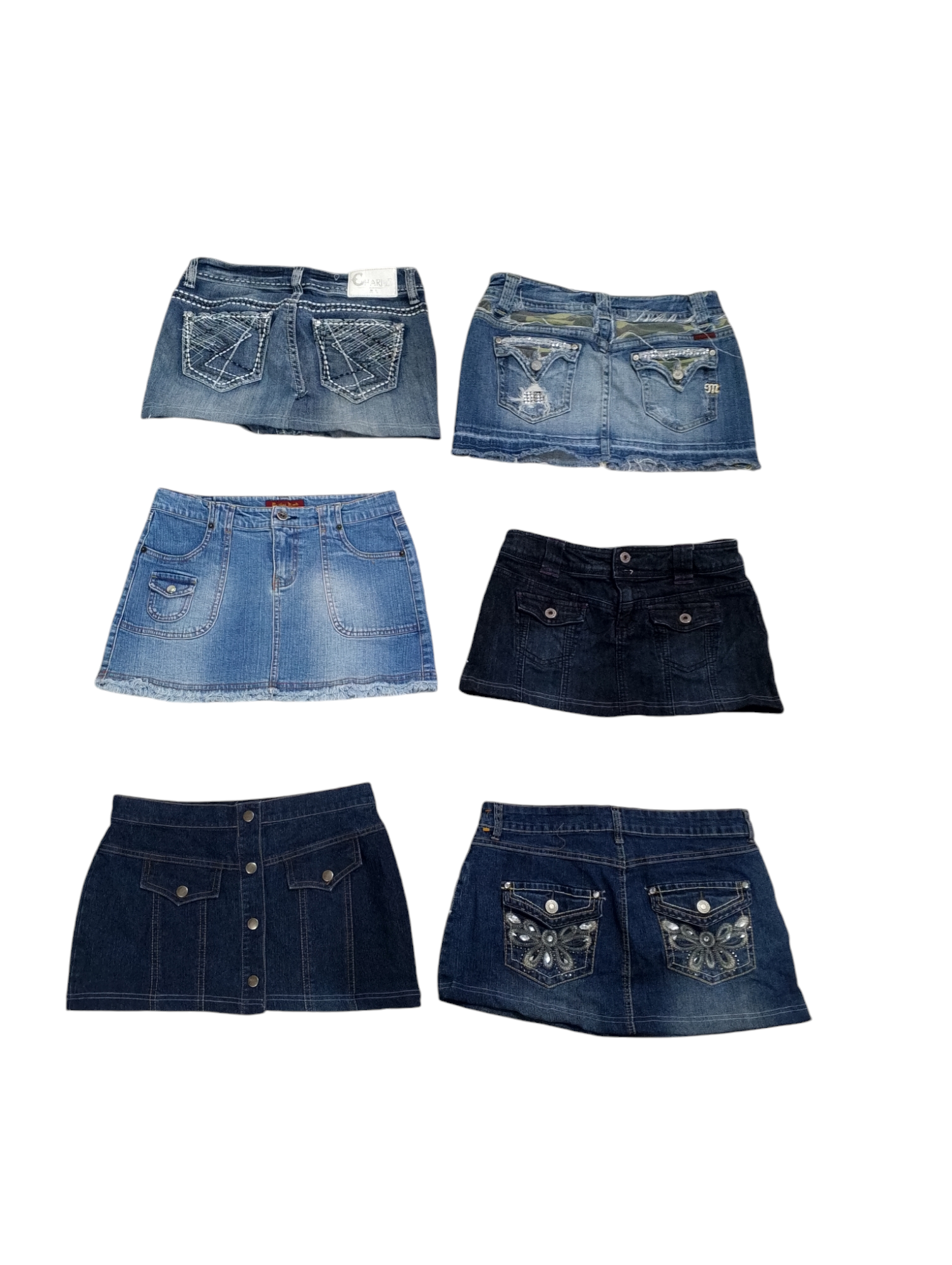 Denim mini skirts - 26 pcs - feb12/25