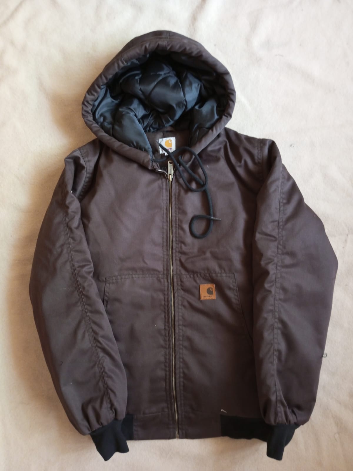 Felpe con cappuccio Carhartt Brown Rework Style 20 pz