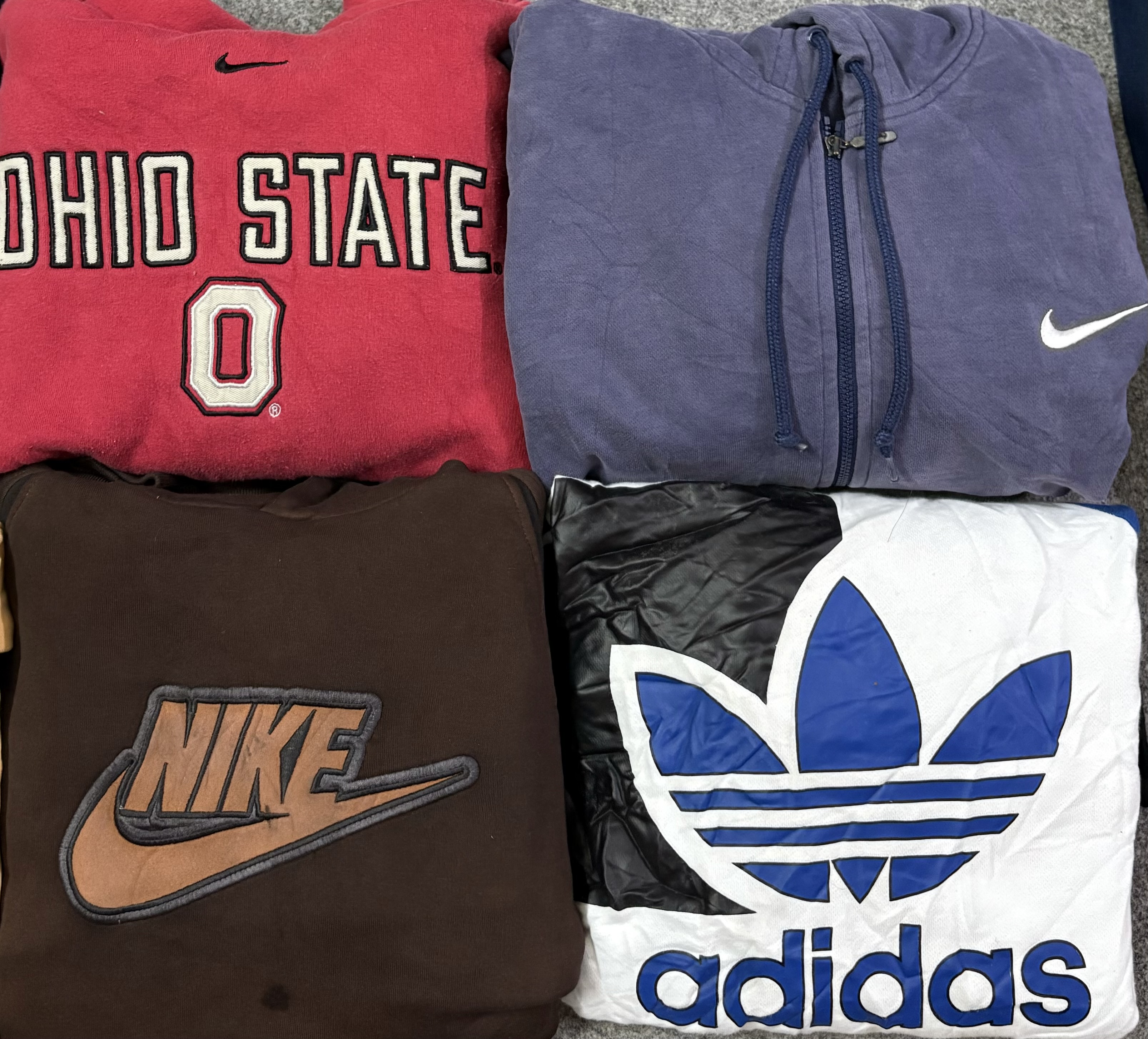 Nike & Adidas Sweatshirts 10 pieces