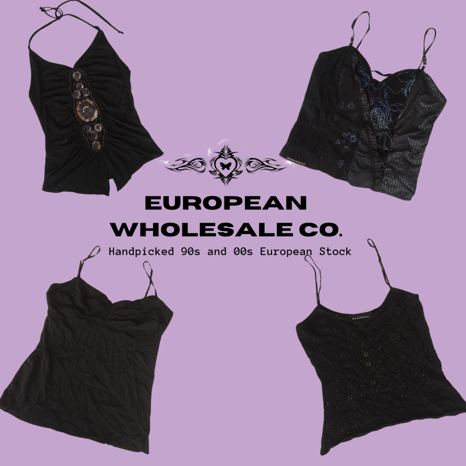 90s European Delicate Tops Mix (EWC036)