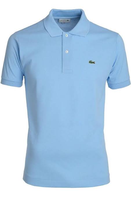 T-shirts vintage à col Lacoste
