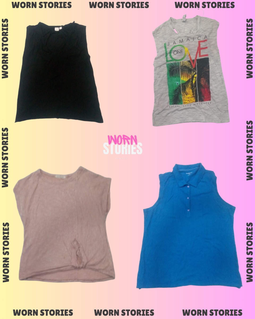 Y2K Pretty Ladies Tops Mix (WS-008)