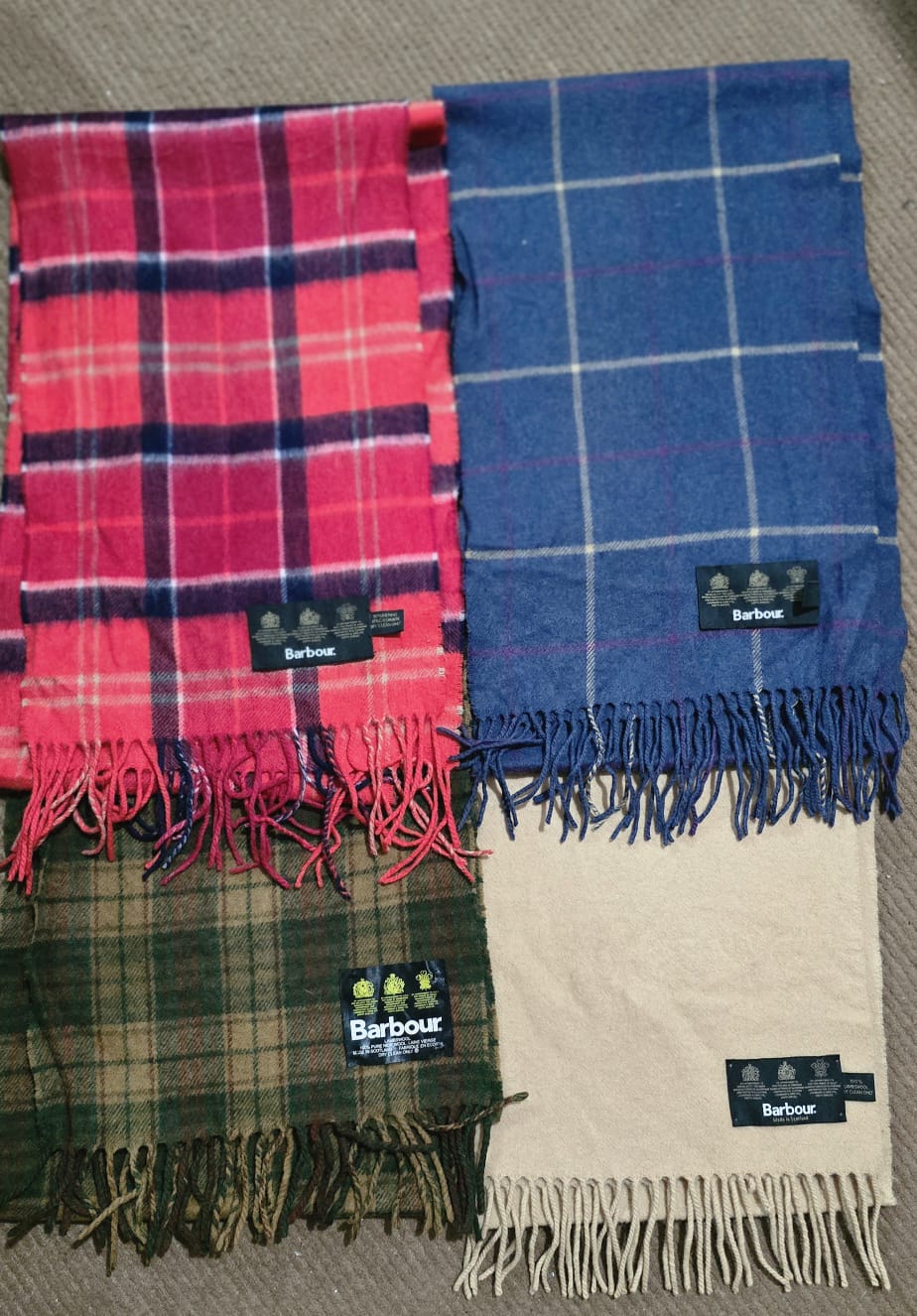 Barbour scarves 100