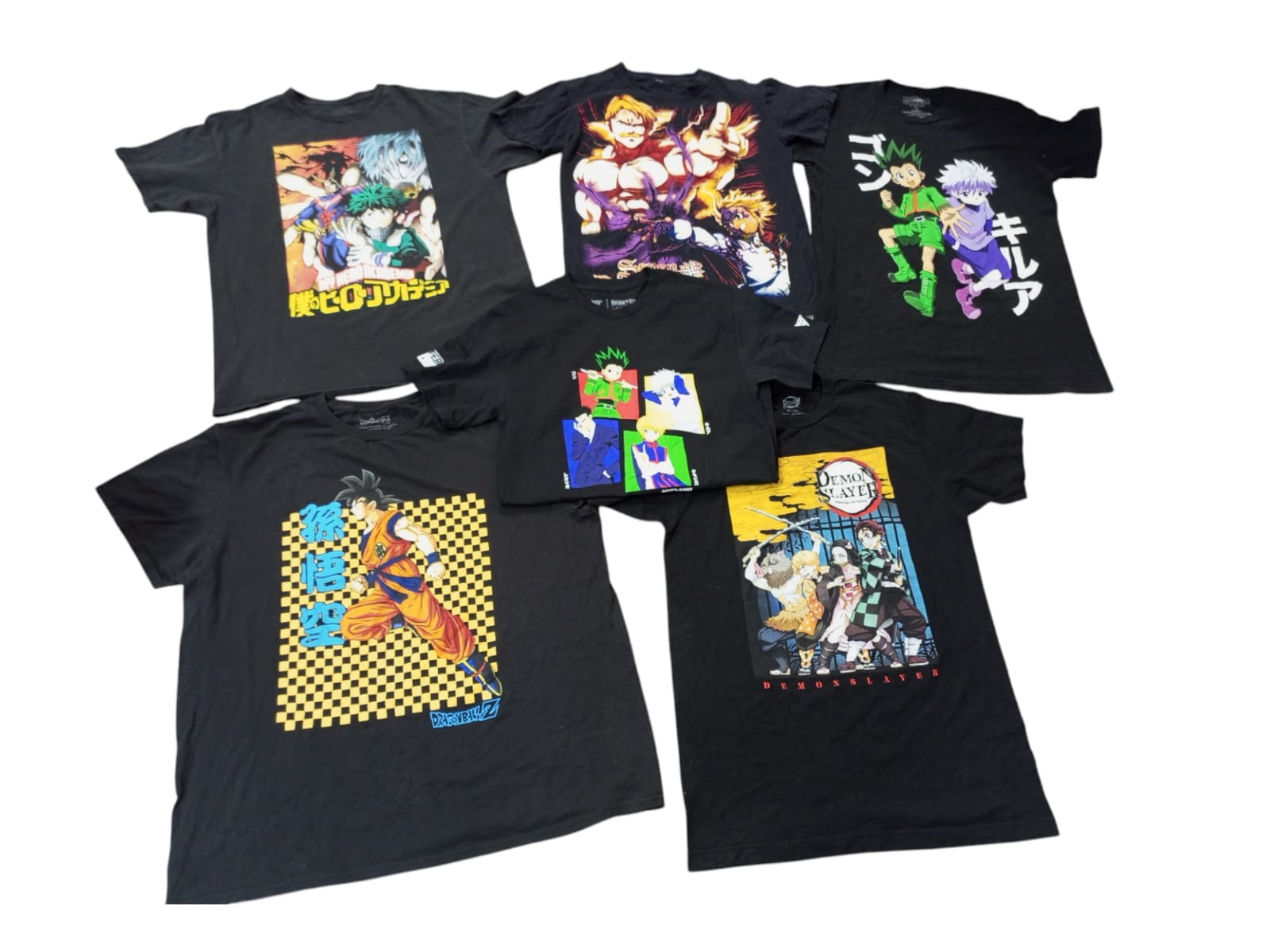 Japanes Cartoon T-shirts-60 Pcs