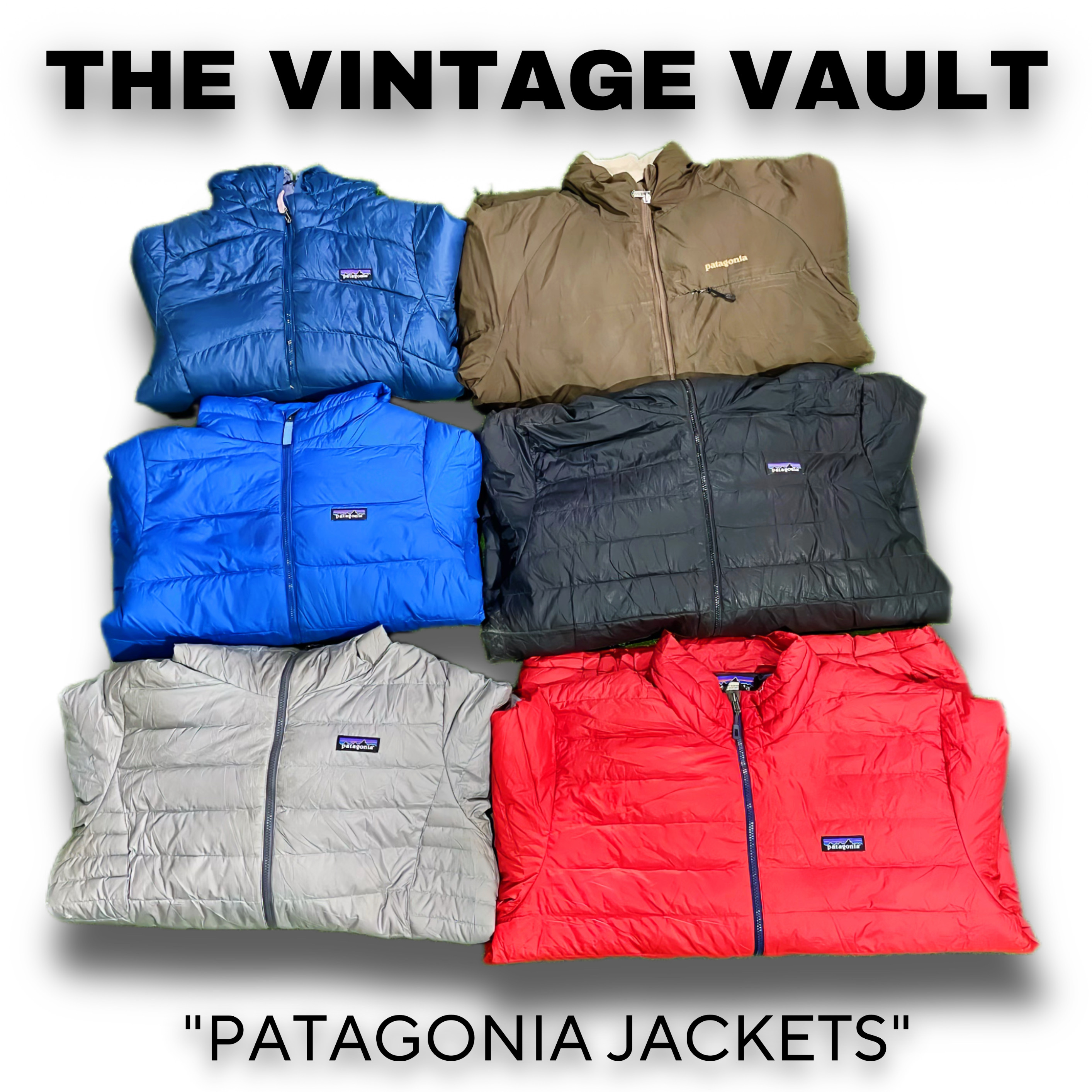 Patagonia Puffer Jackets - 20 pcs