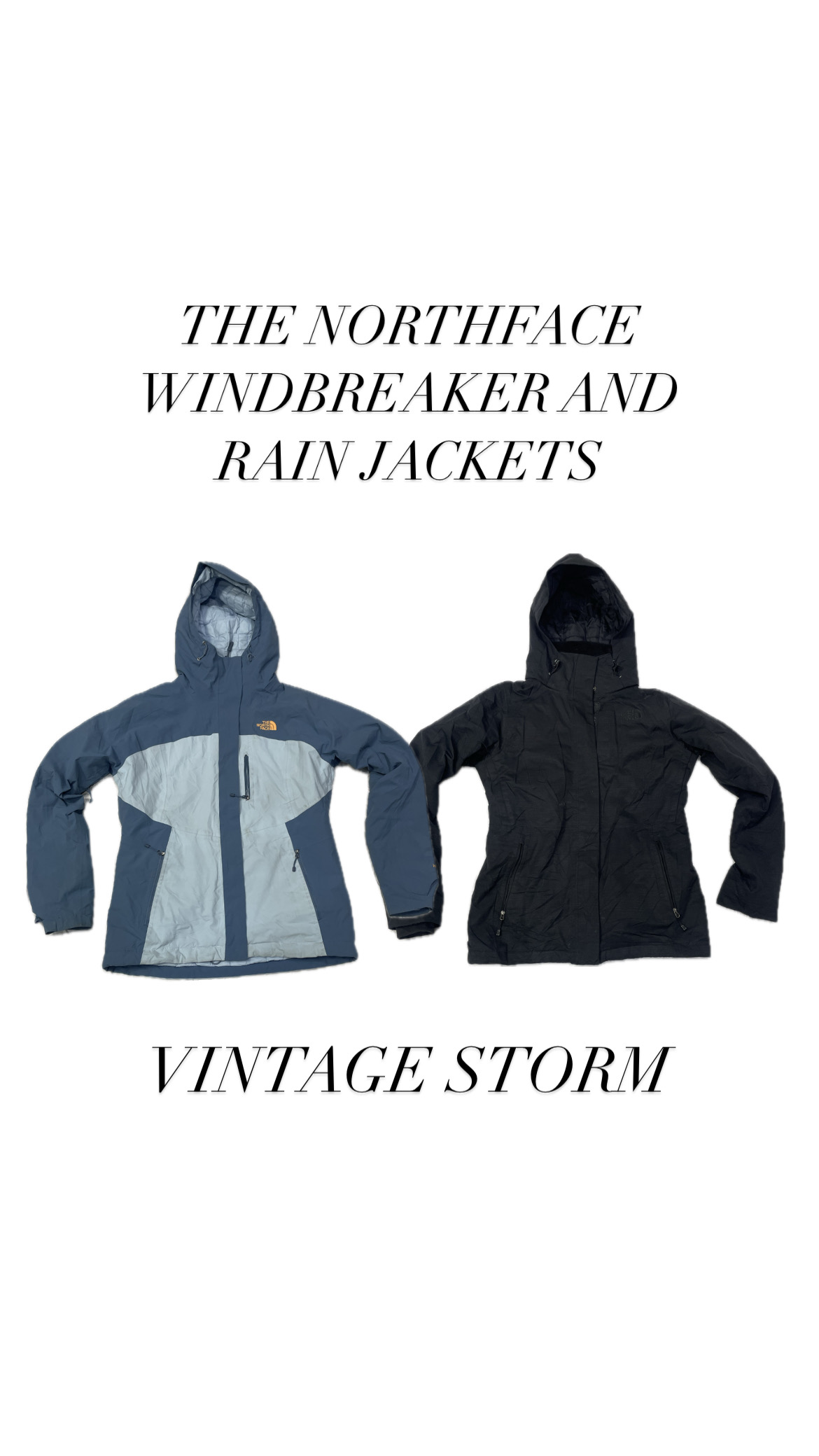 The North Face Wind Breaker and Rain Jackets