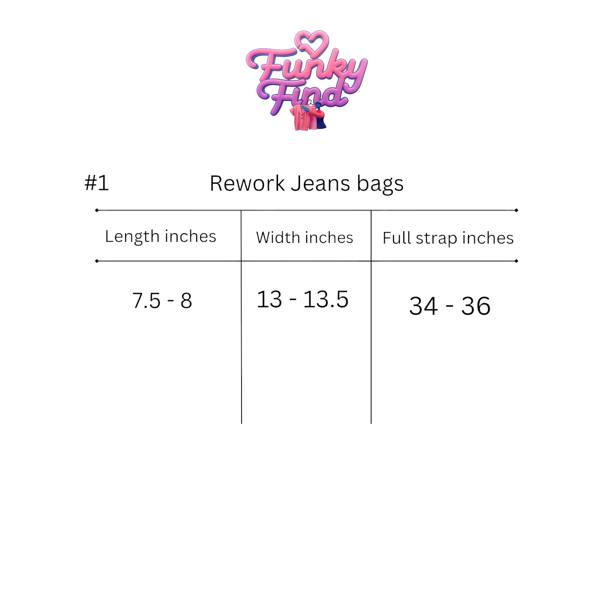 Sac à main Rework Jeans Femme