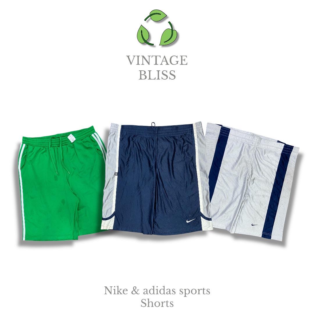 Nike et Adidas Short 20 Pièces