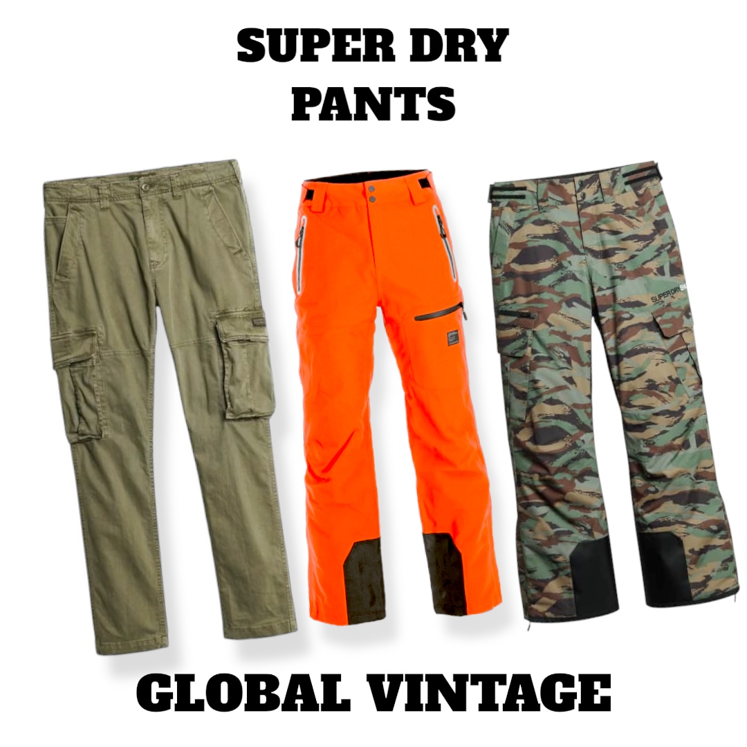 Super Dry Pants And Trousers