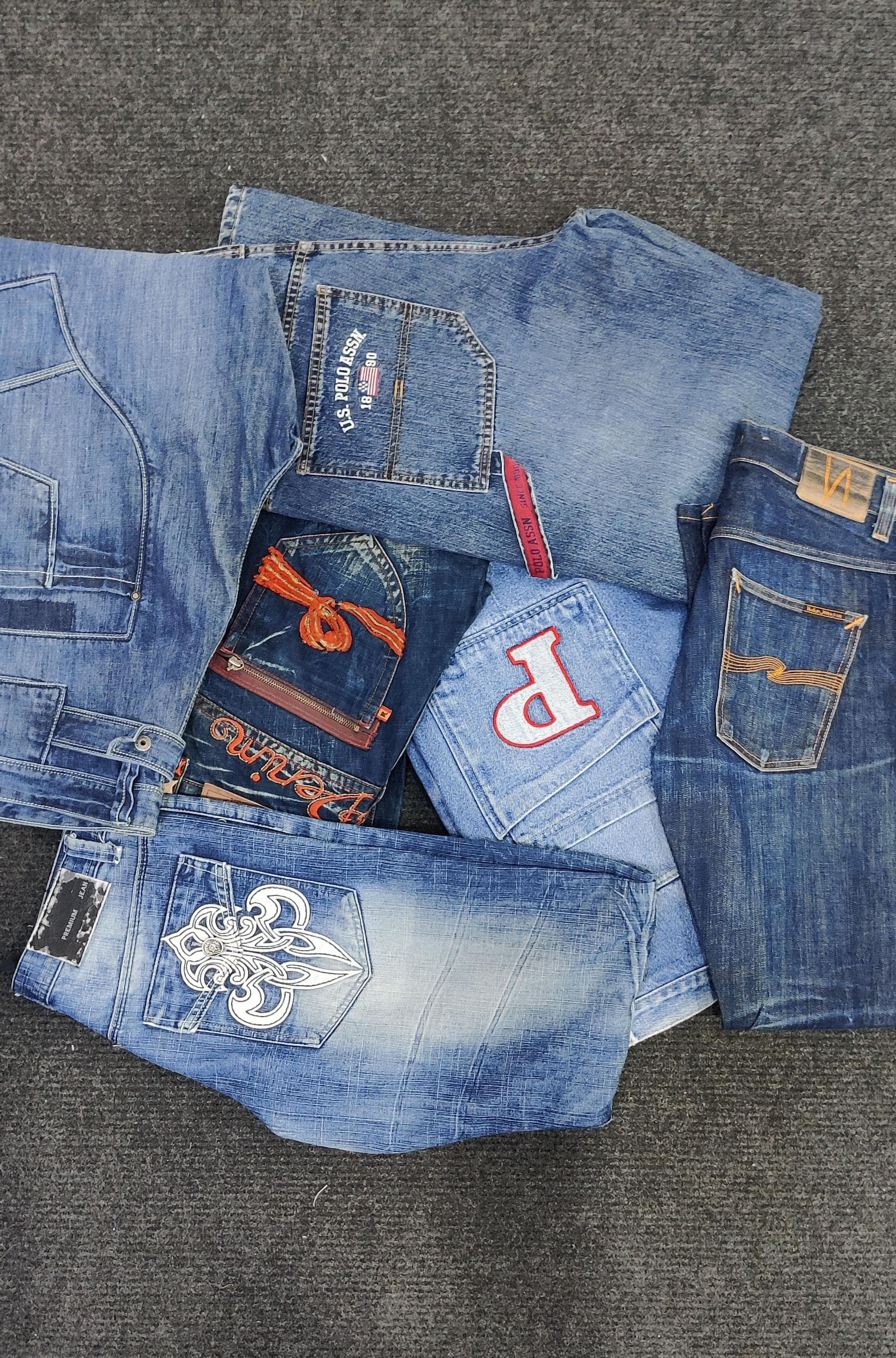 Hip hop jeans