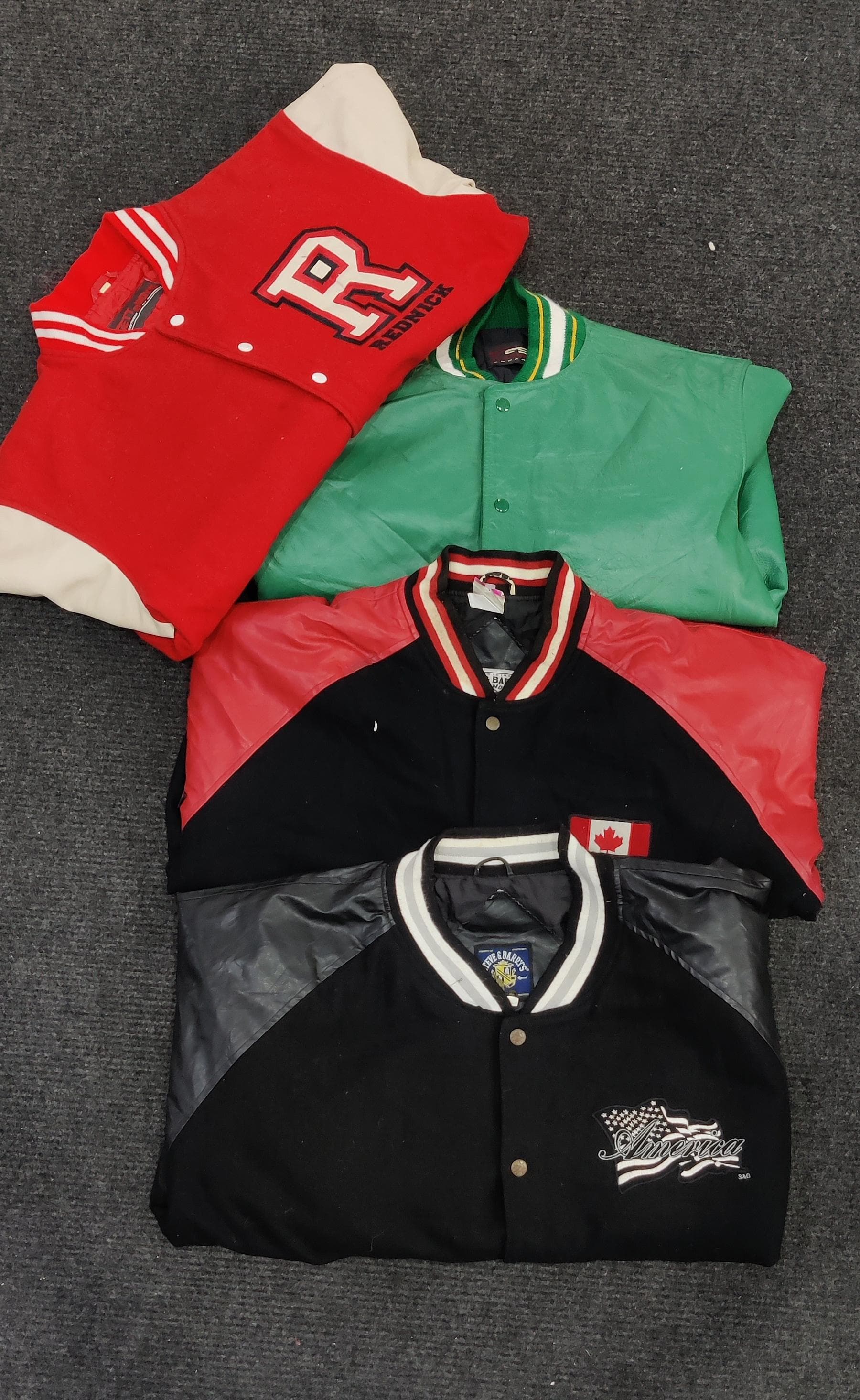 Baseball varsity jackets