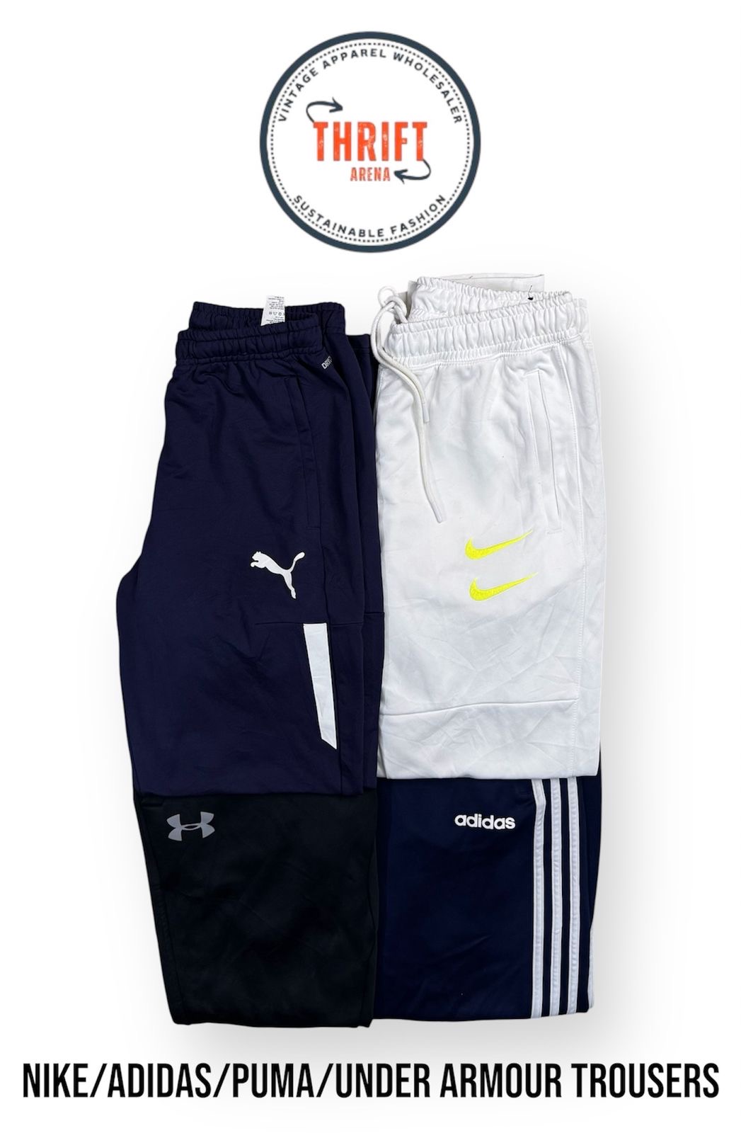 T769 Nike/Adidas/Under Armour/Puma Pantaloni 20PCs