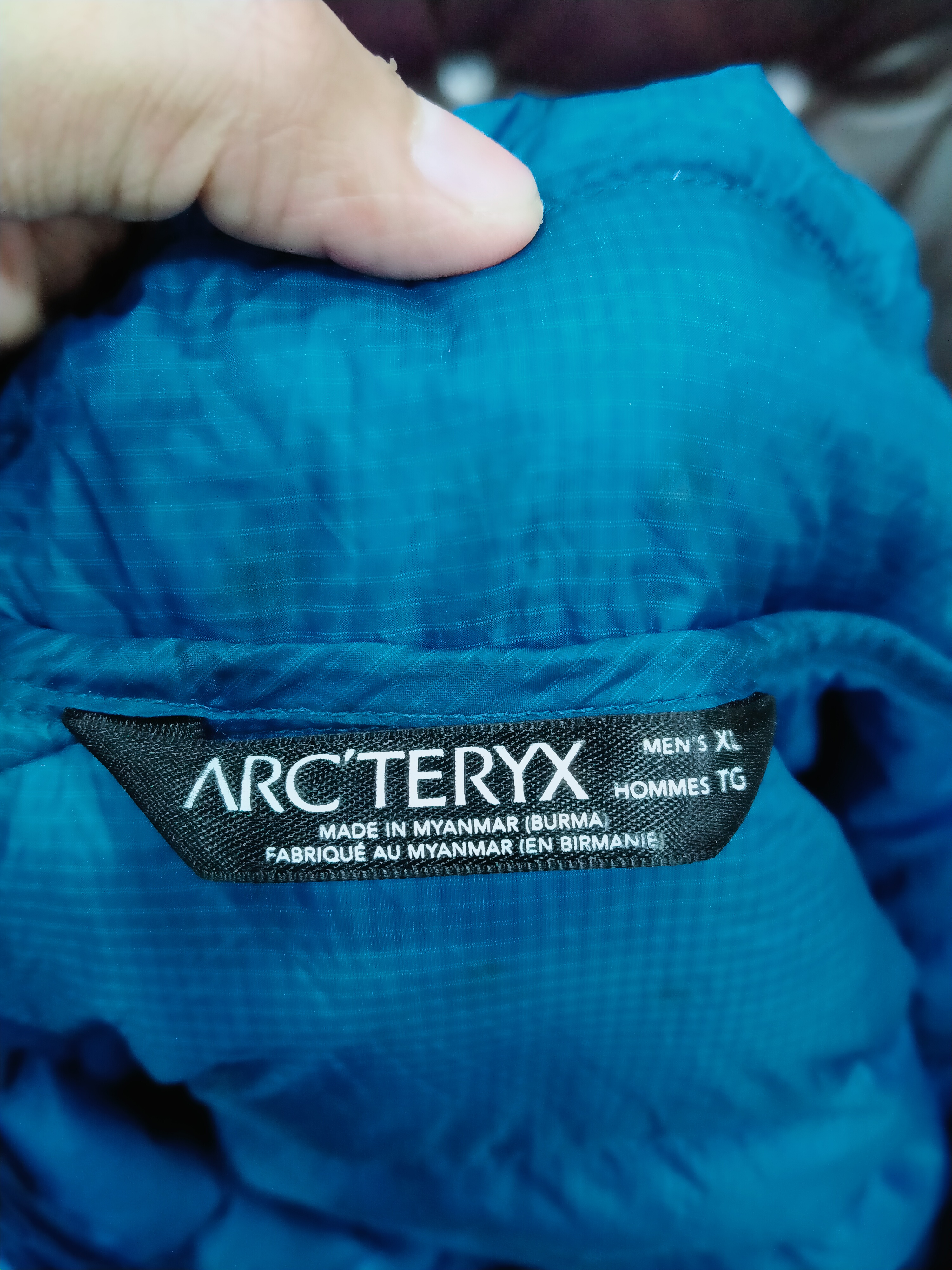 Vestes Liner Arc'Teryx