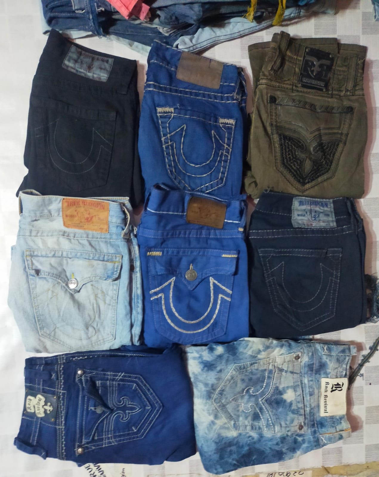 TRUE RELIGION TOTALE 10 PEZZI (ID 323)