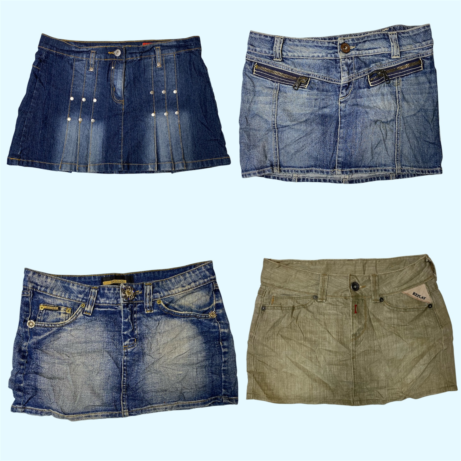 Mini Skirt Mania: 2000s It-Girl Vibes (TS-312)