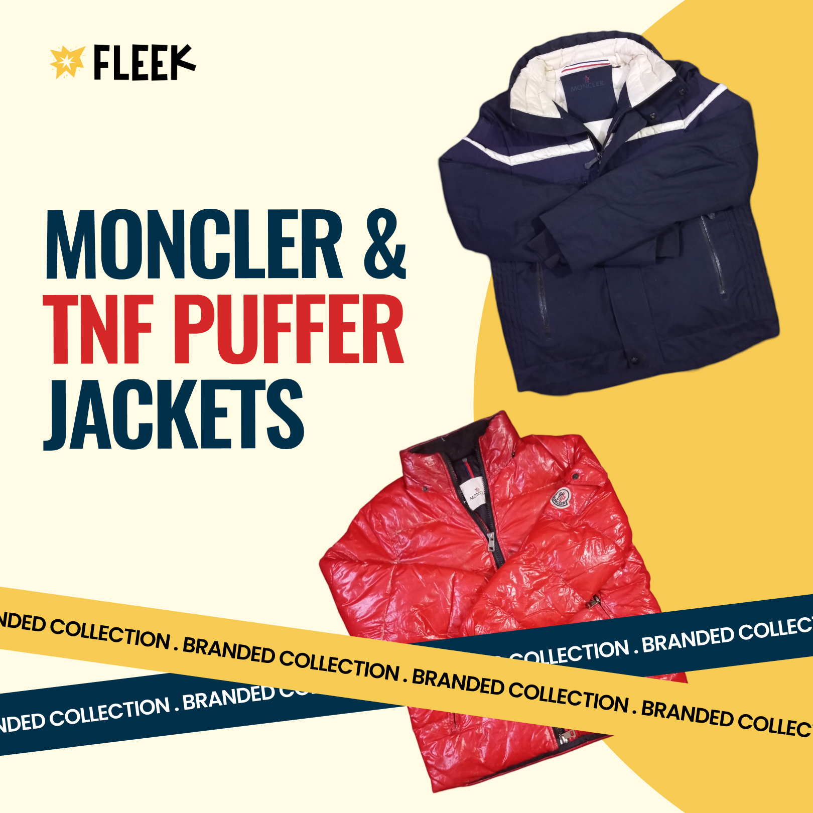 Moncler & TNF Daunenjacken