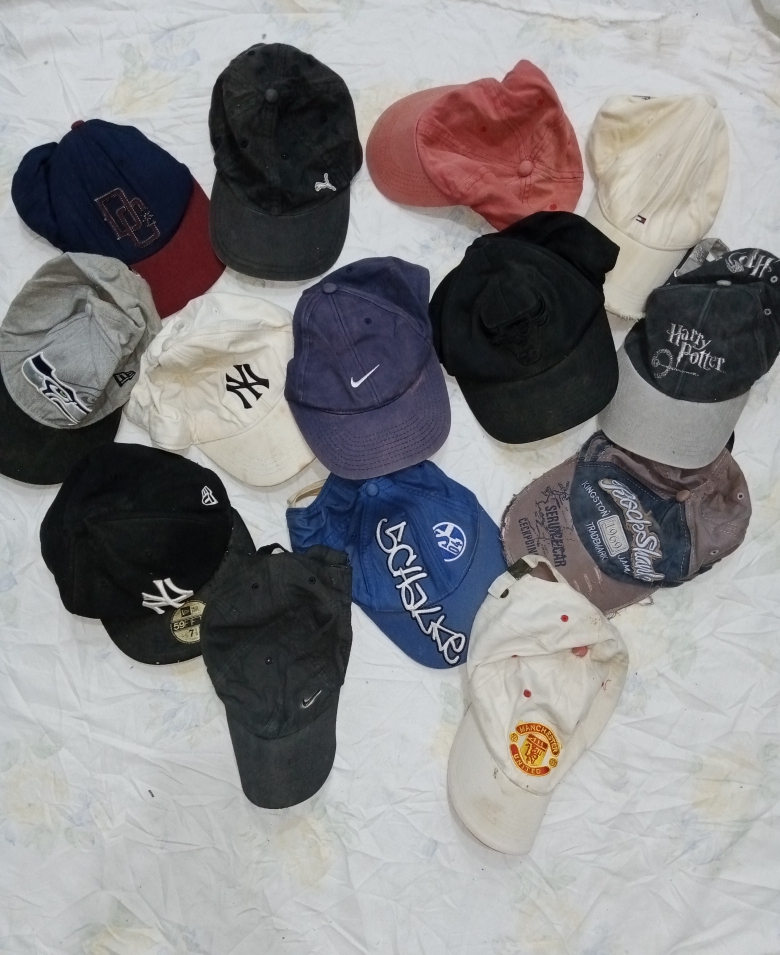 Branded Caps 14 Pcs