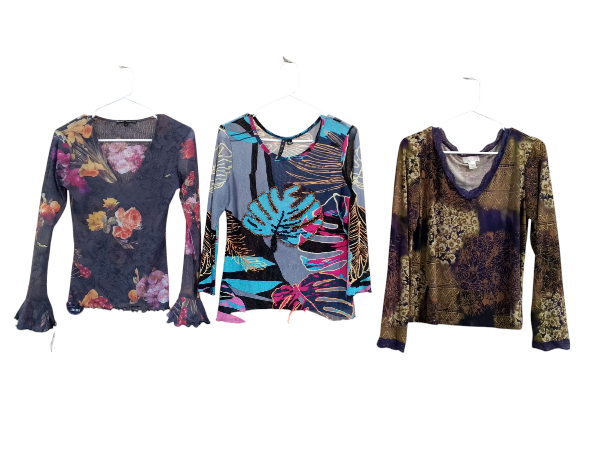 Blouses/Tops multicolores - 15 pièces - 15 février/25