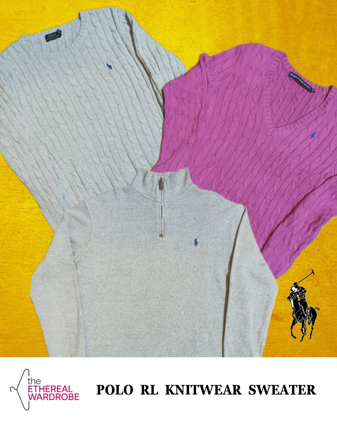 Polo Ralph Lauren Strickwaren Pullover 10 Stück