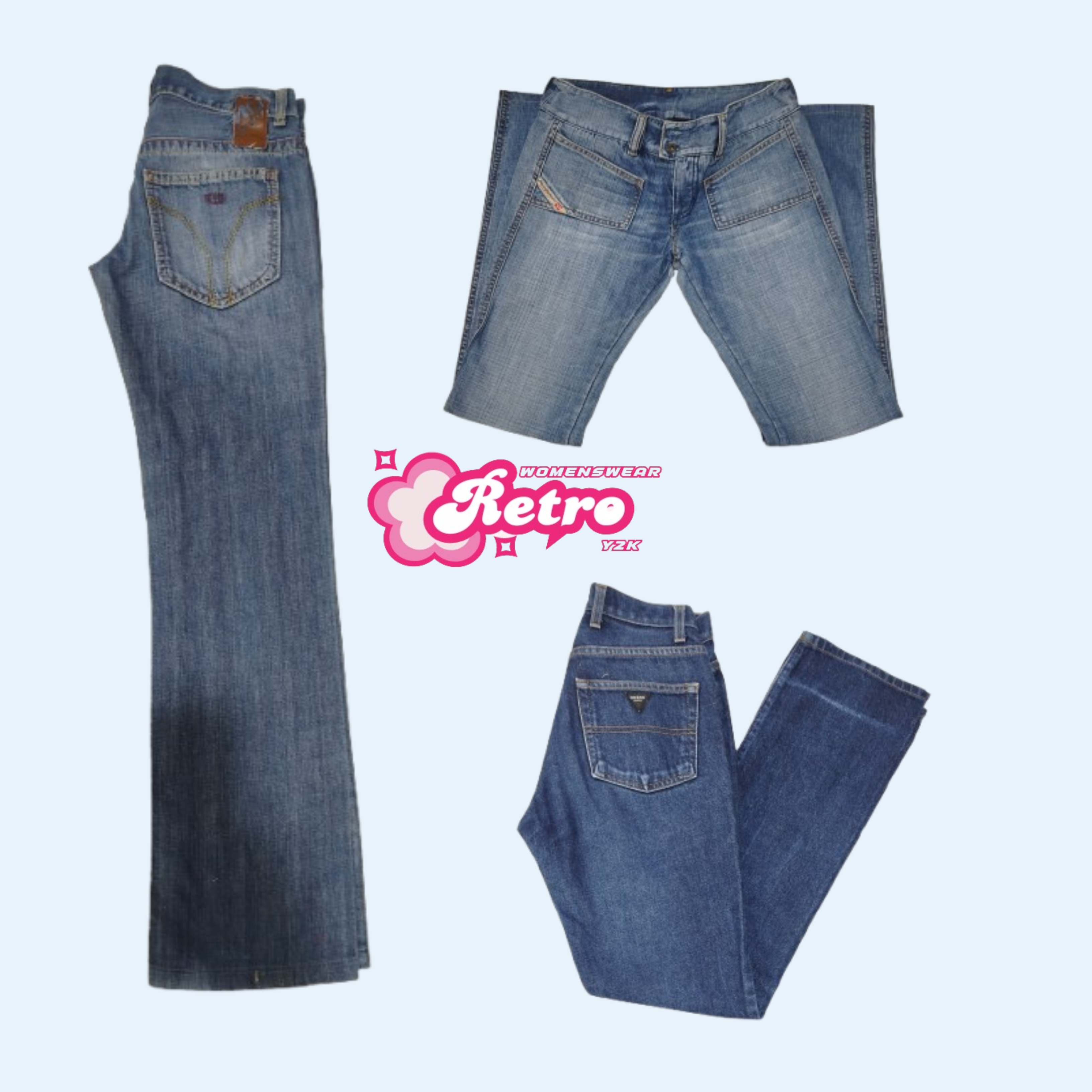 Y2K Branded Bestseller Jeans (Feb-024)