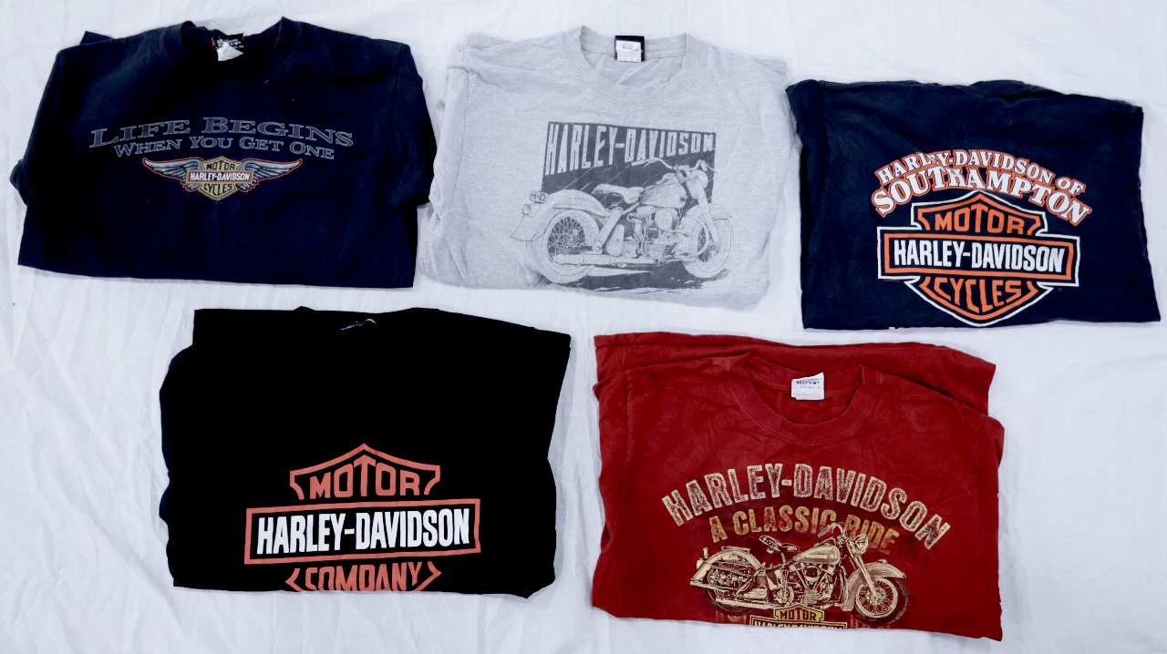 Harley Davidson T-Shirts 15 pcs