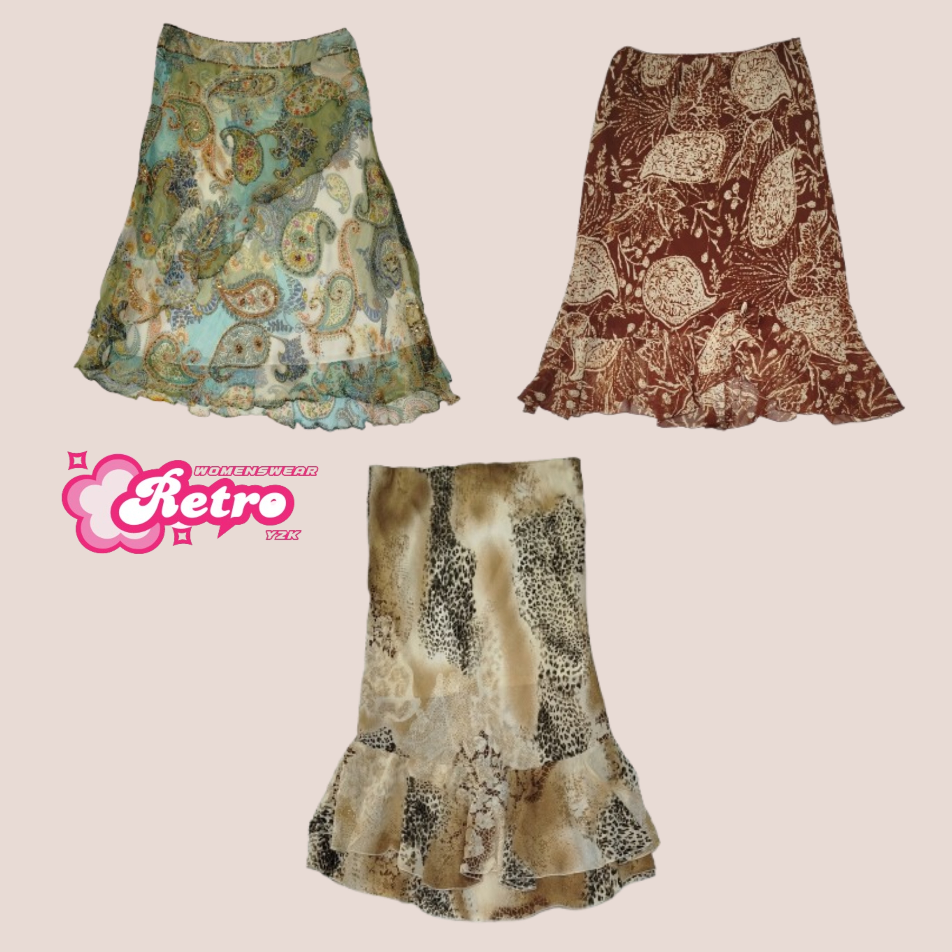 Y2K London Grunge Skirts (Feb-026)