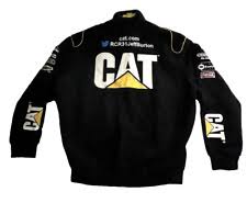 Veste de course NASCAR Rework style CAT Jeff Burton