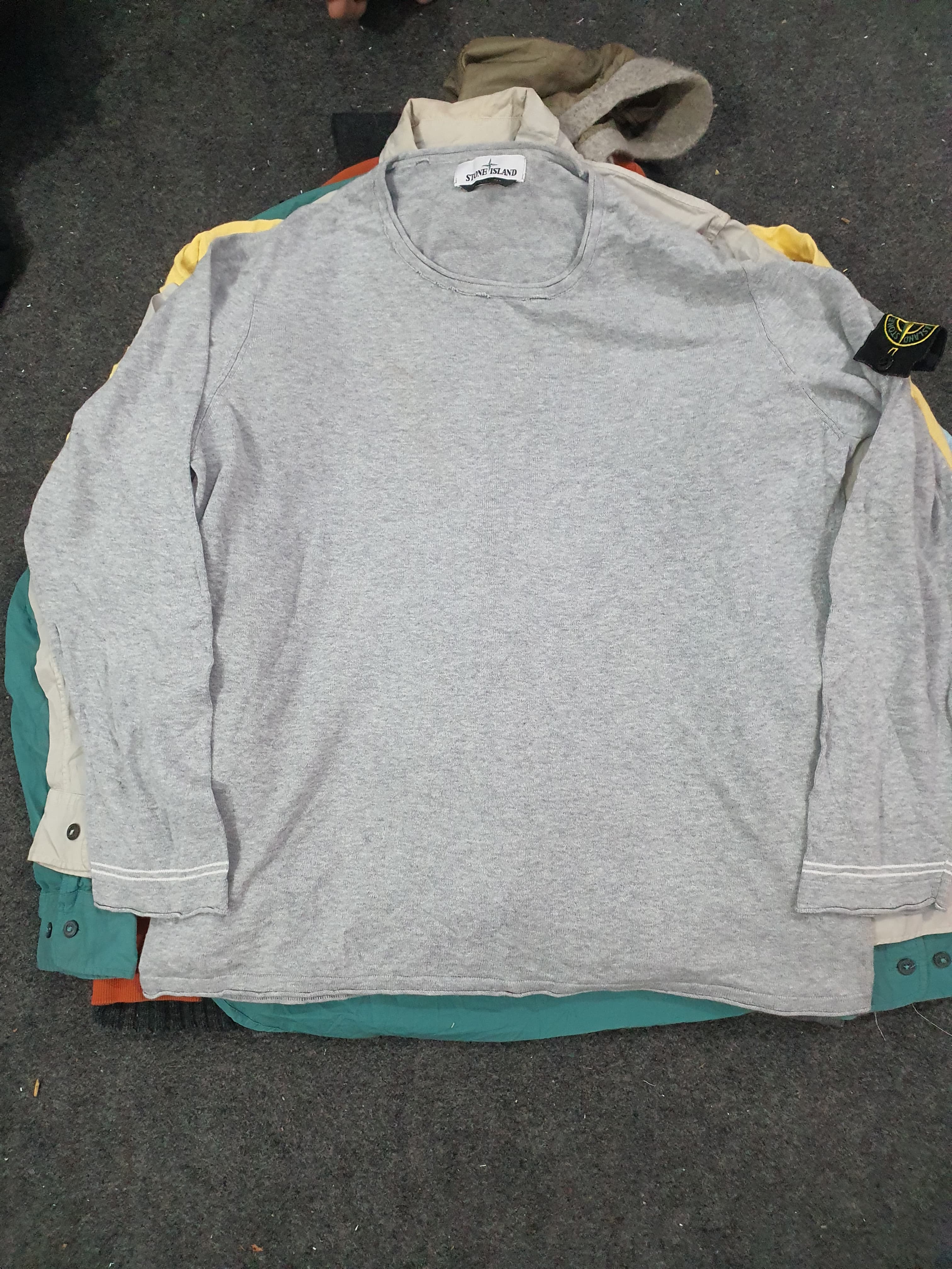 Stone Island and cp company sweater