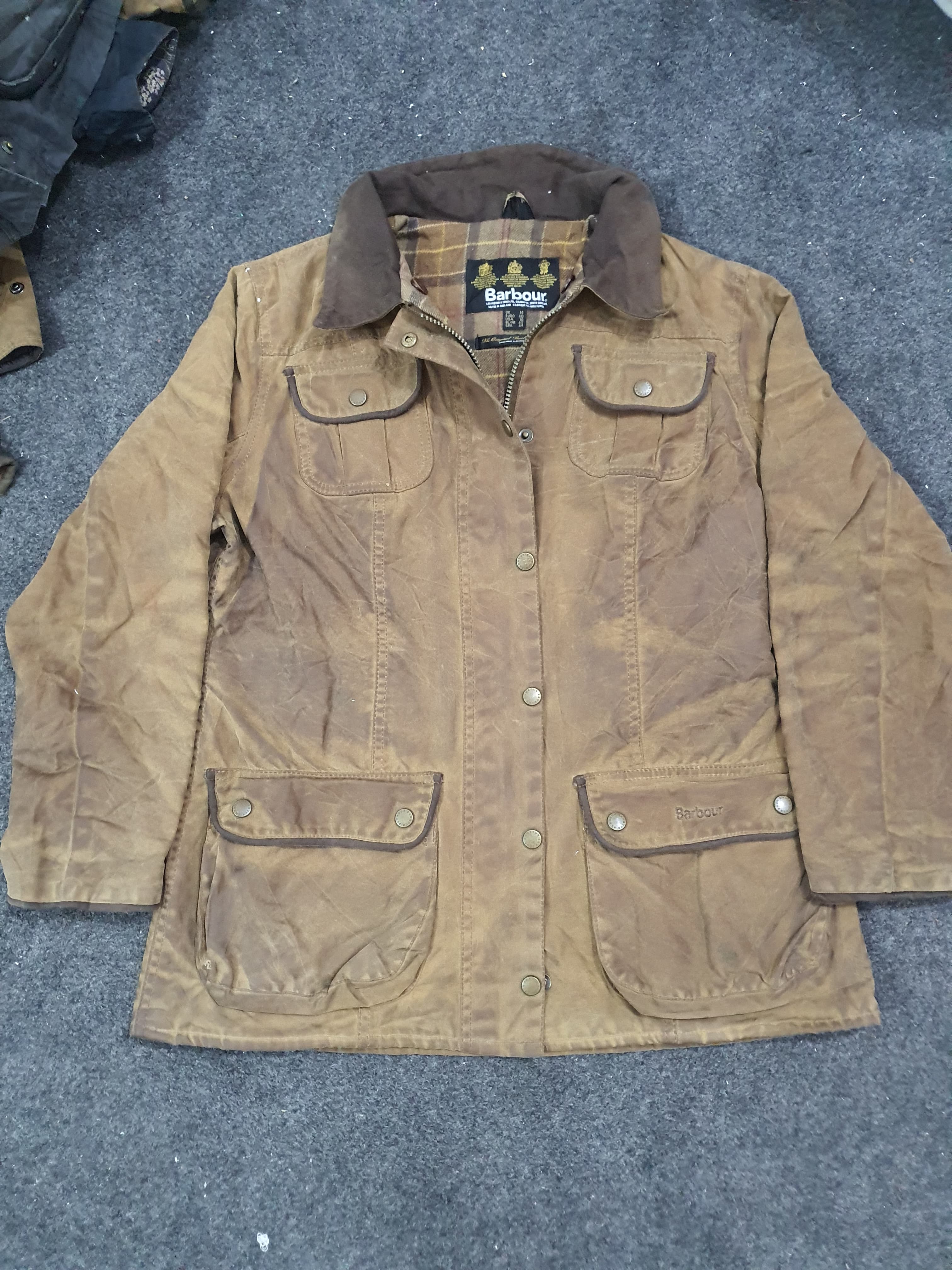 Ladies barbor oil jacket