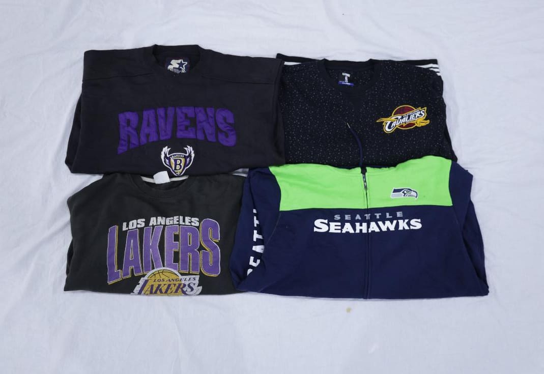 NFL sweat hoodies 15 pcs