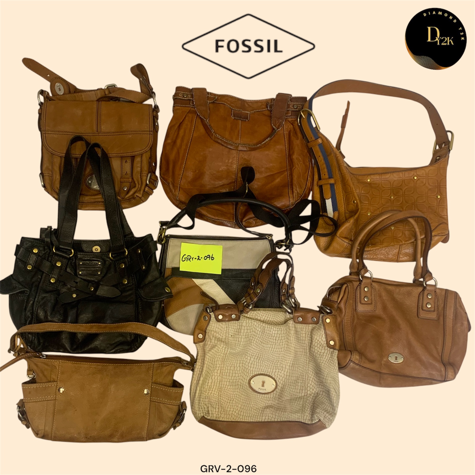 Chic Fossil Shoulder Bags (GRV-2-096)