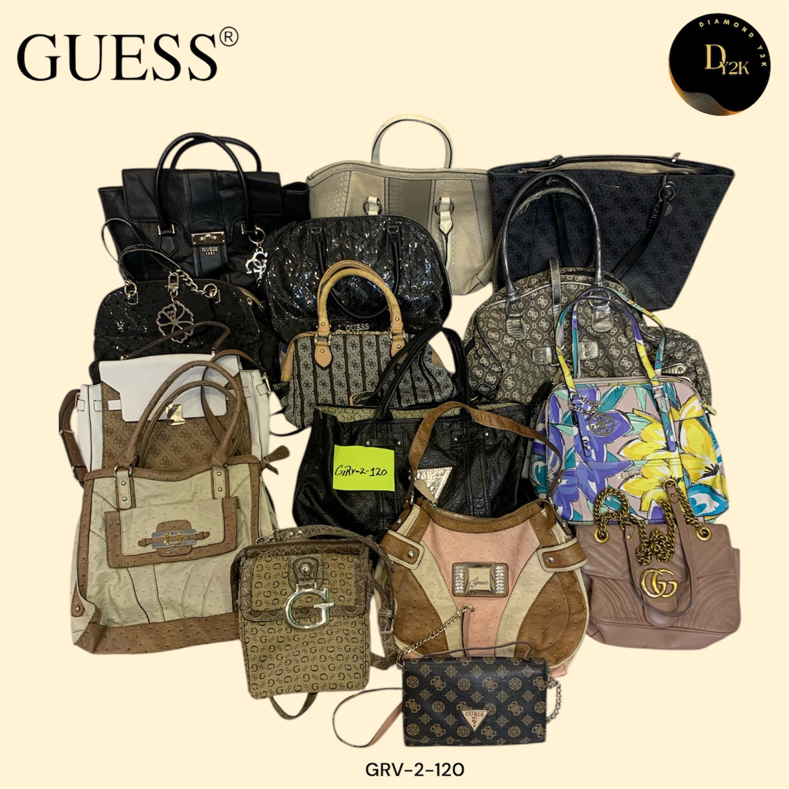 Sacs Guess de luxe – Un incontournable pour les amateurs de mode (GRV-2-120)